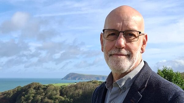 Cllr Steve Hughes, Chair of the Preseli Branch