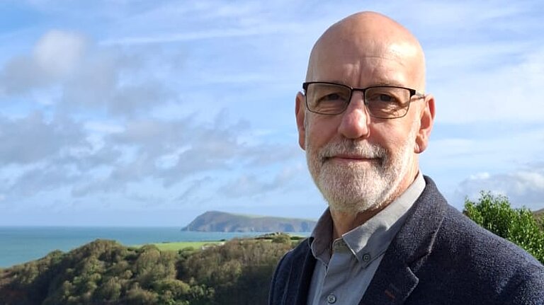 Cllr Steven Hughes, Mayor of Fishguard, Chair of the Preseli Branch of the Pembrokeshire Liberal Democrats